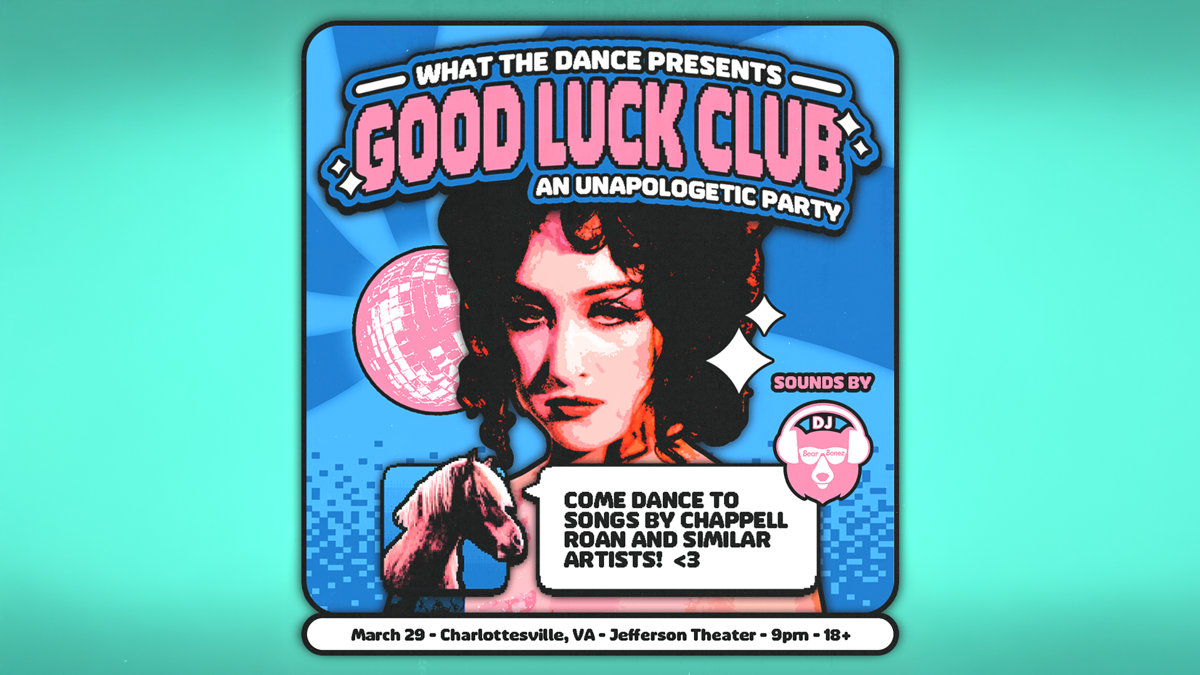 GOOD LUCK CLUB - An Unapologetic Dance Party (18+)