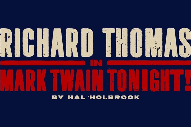 Mark Twain Tonight presales in Huntsville