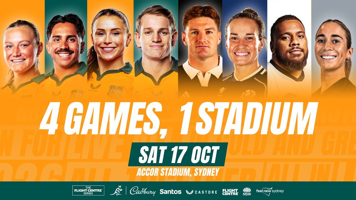 The Flight Centre Series - Wallabies v All Blacks