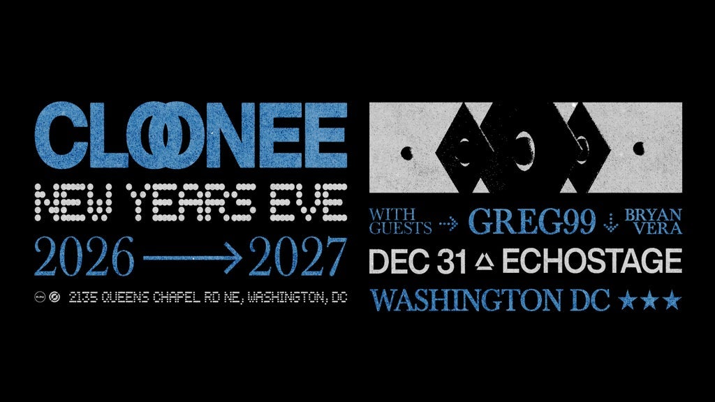 Cloonee (NYE) at Echostage in Washington D.C. on Thursday, December 31, 2026