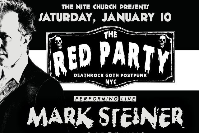 The Red Party: Live Performance by Mark Steiner Problems  Image