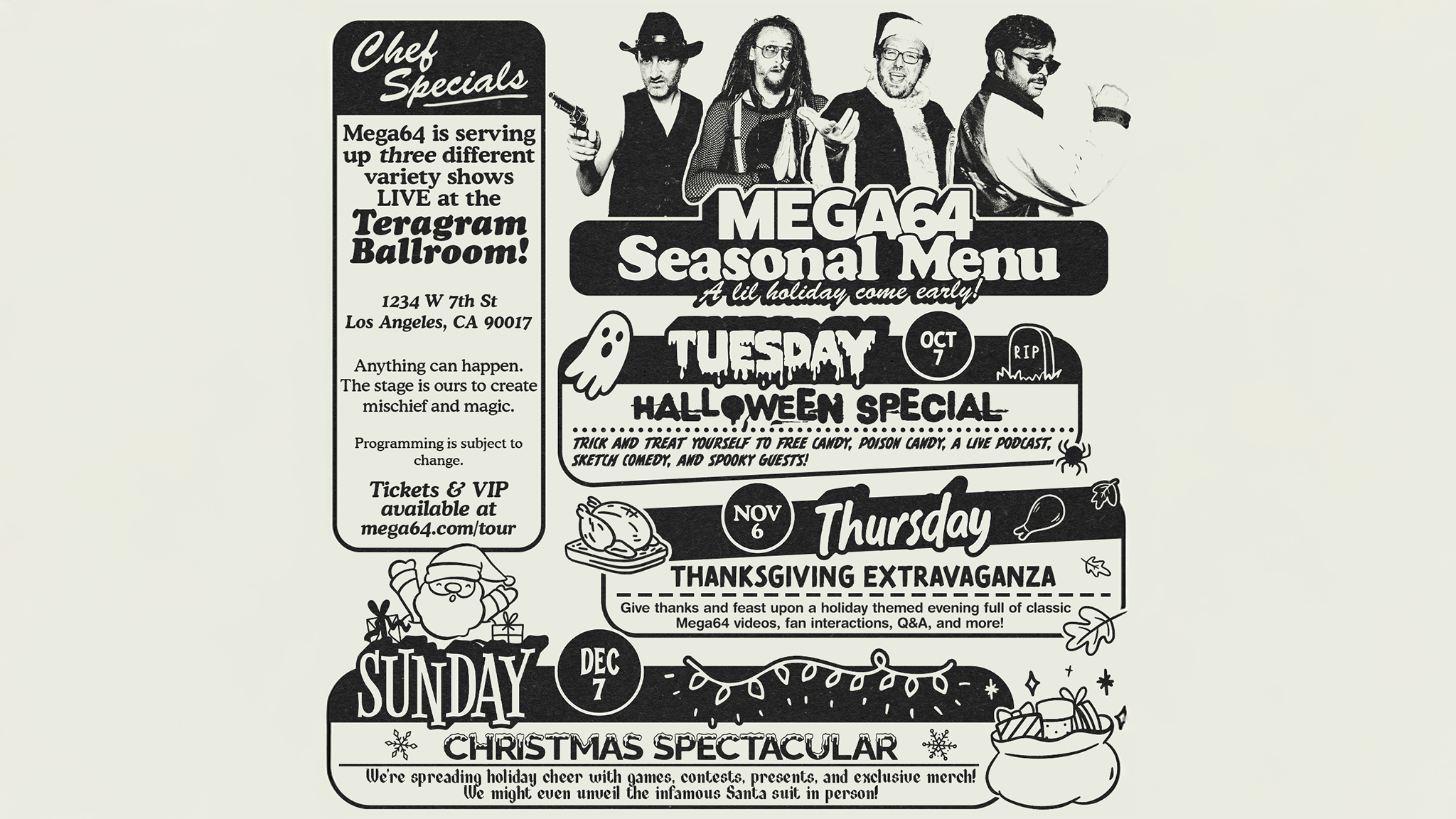 Mega64: Halloween Special presale information on freepresalepasswords.com