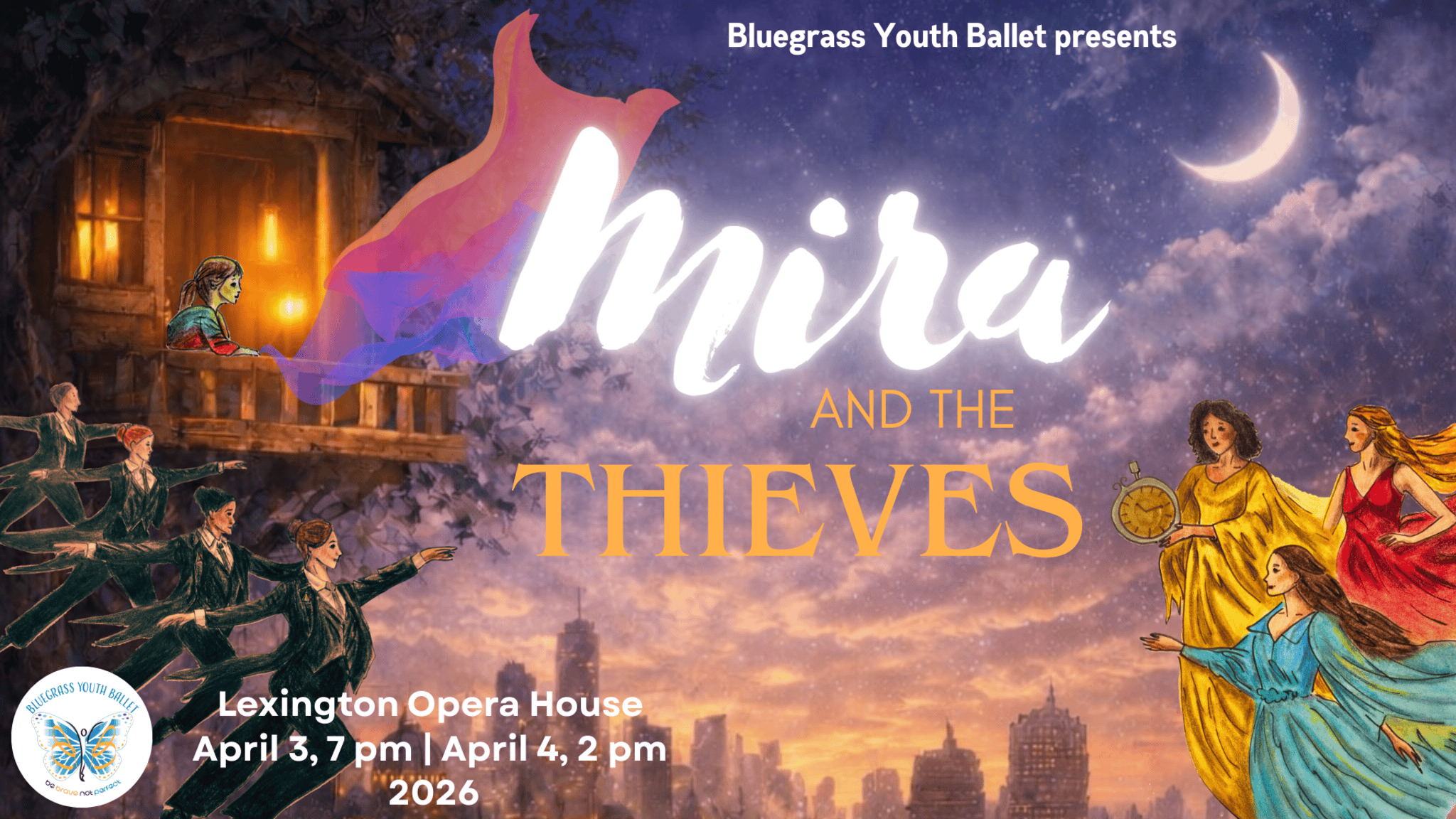 Bluegrass Youth Ballet presents Mira and The Thieves