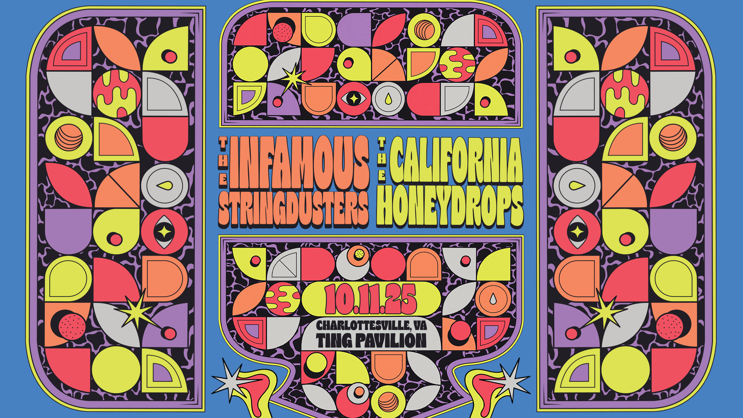 The Infamous Stringdusters & California Honeydrops at Ting Pavilion – Charlottesville, VA