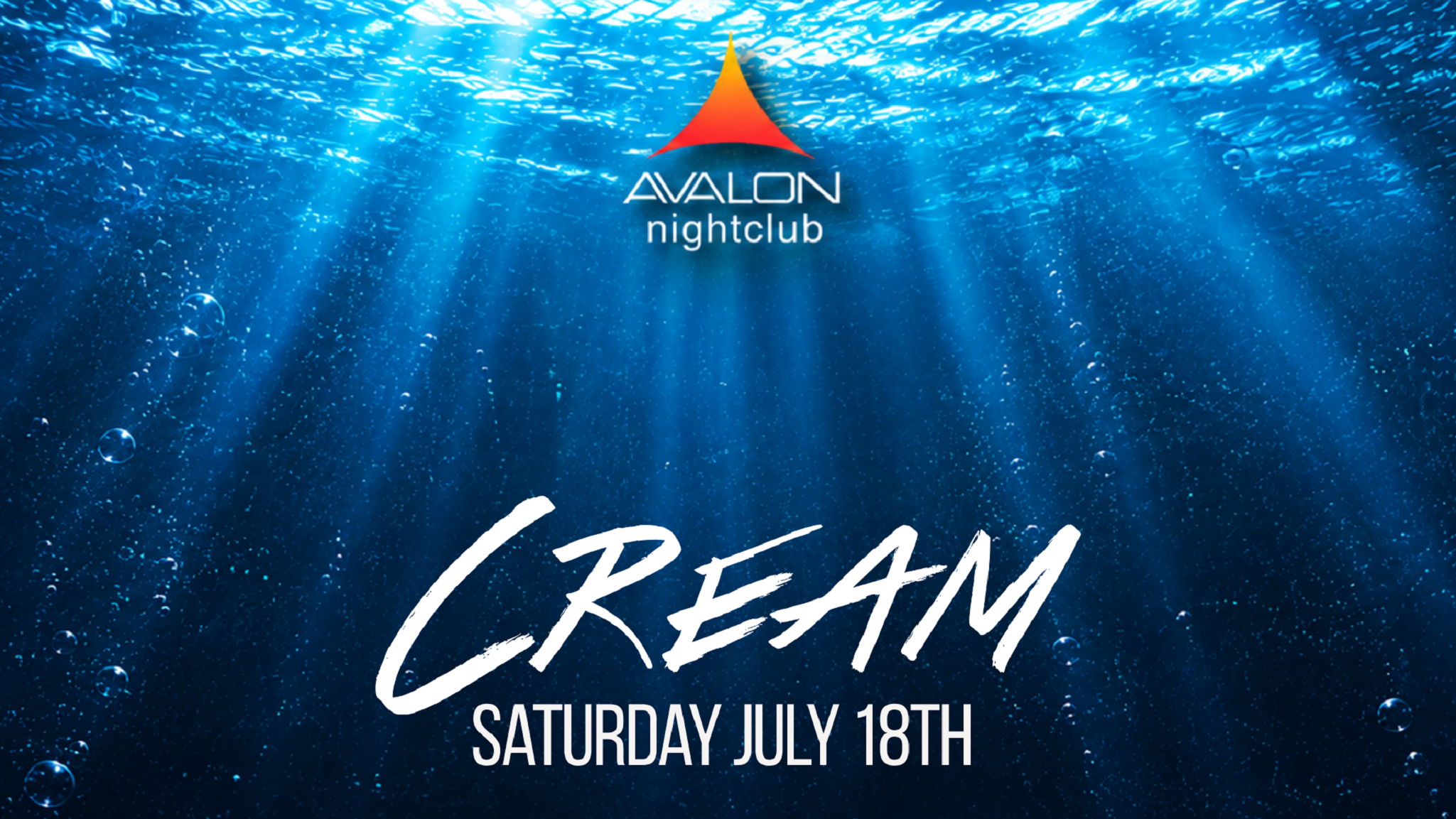 Avalon Saturday With Cream concert image