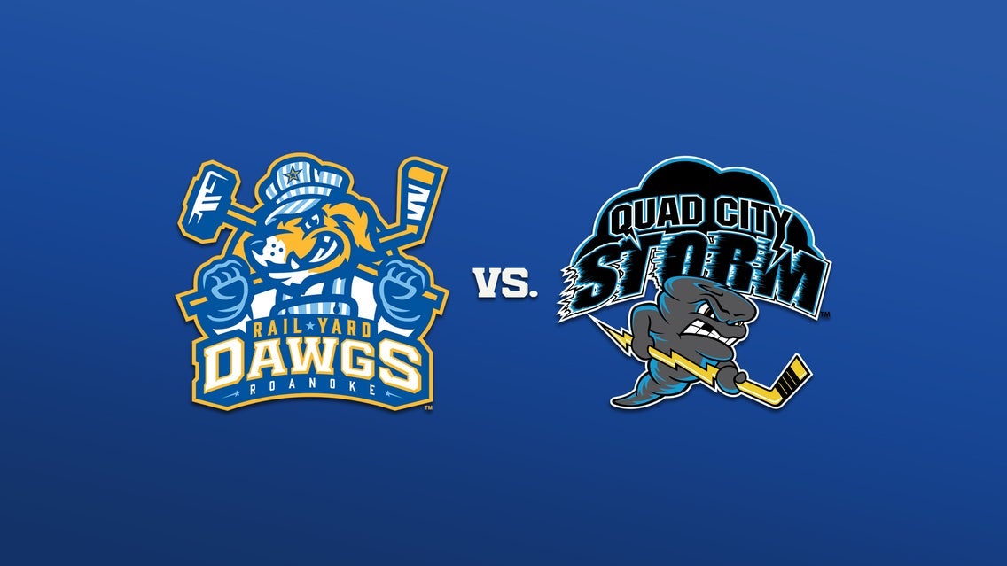 Photo of Roanoke Rail Yard Dawgs vs. Quad City Storm