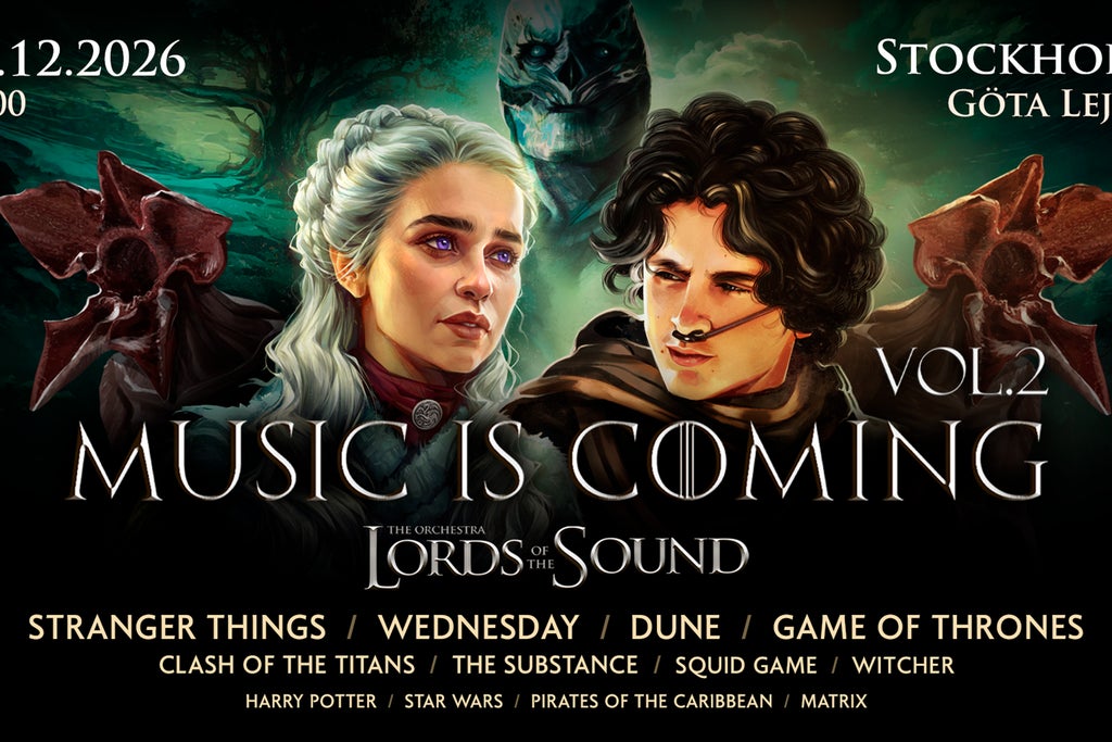 Music is coming -Lords of the Sound show poster