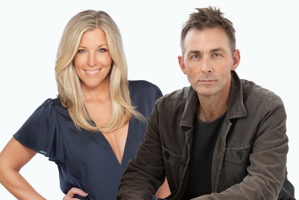 From General Hospital: Laura Wright and James Patrick Stuart