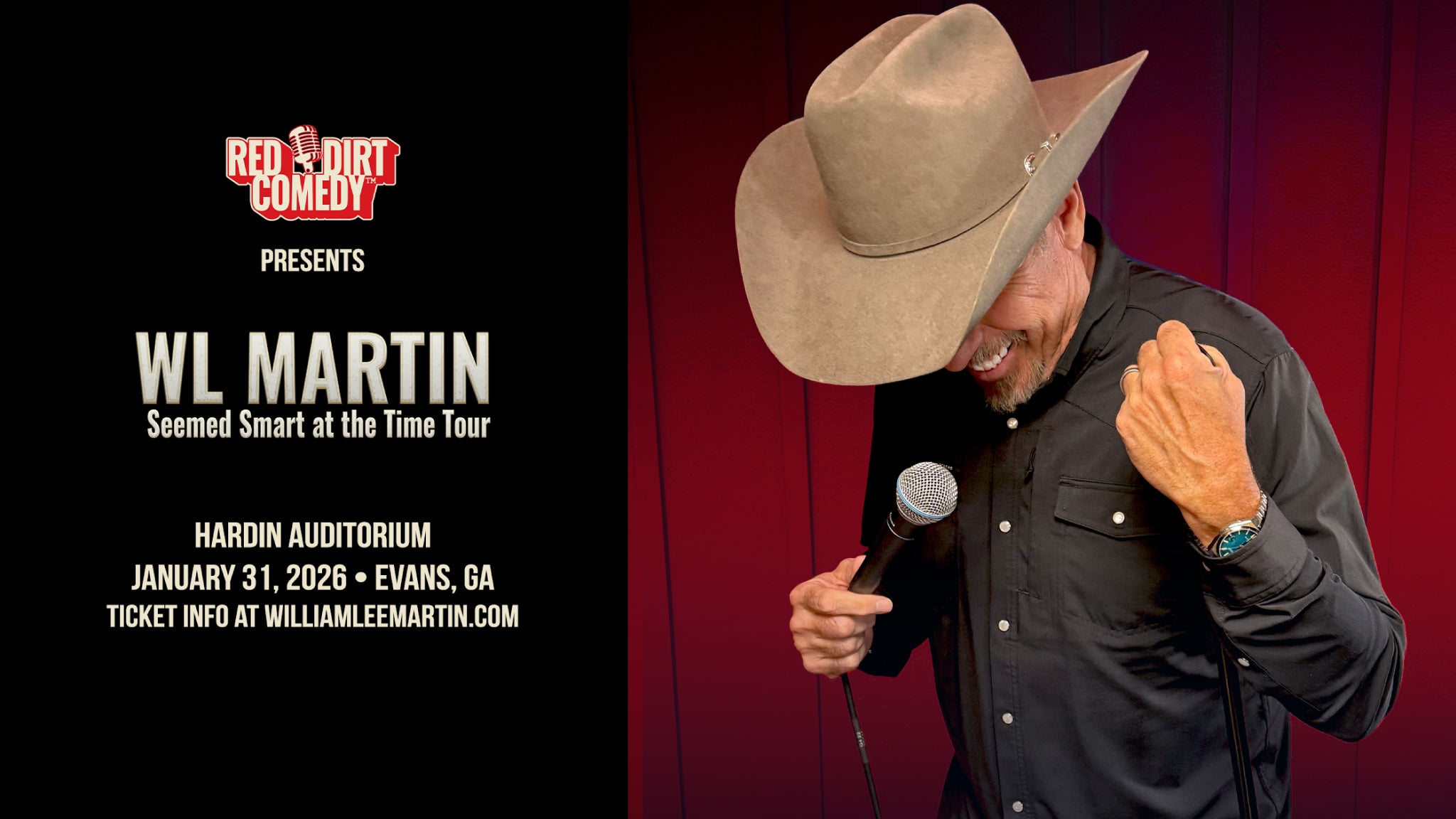 William Lee Martin - Seemed Smart at the Time Tour