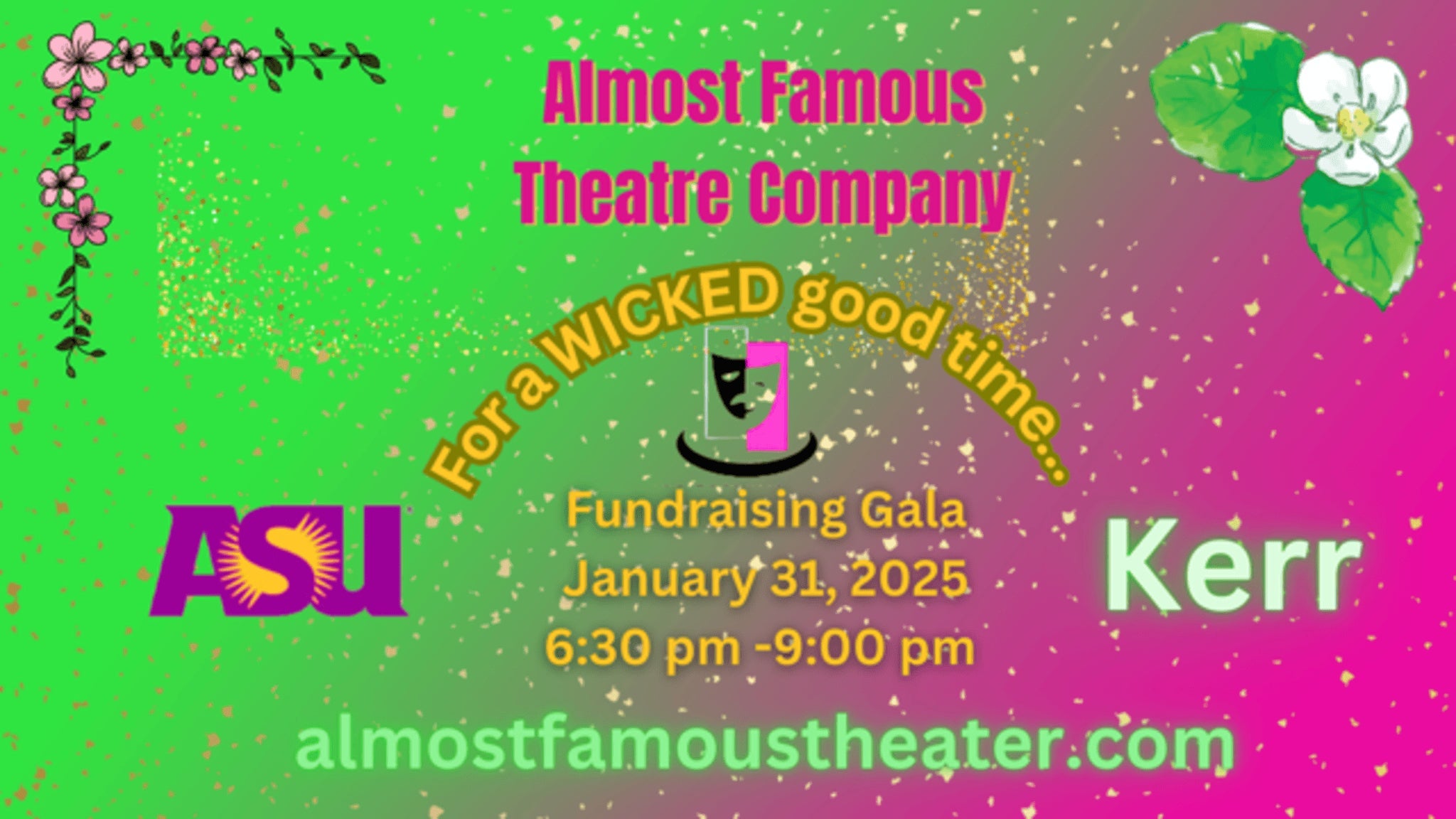 Almost Famous Fundraising Gala at ASU Kerr – Scottsdale, AZ