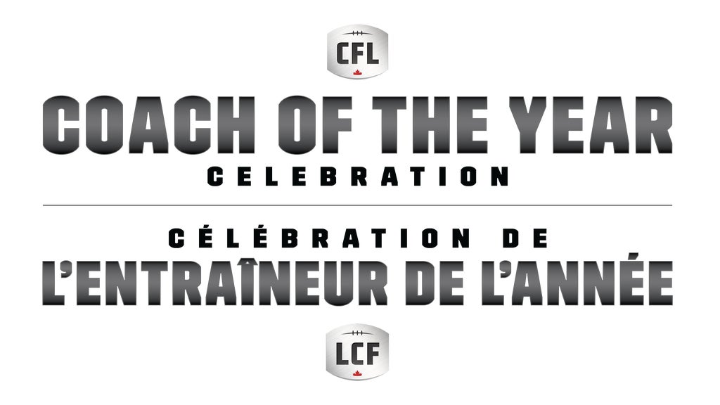 CFL Coach of the Year Celebration