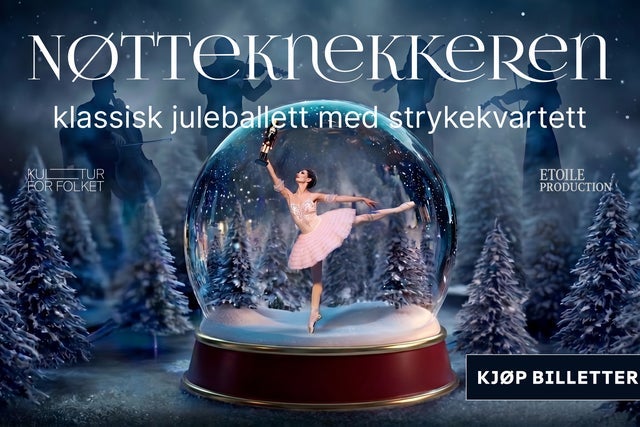 Nøtteknekkeren – klassisk julbalett med strykekvartett