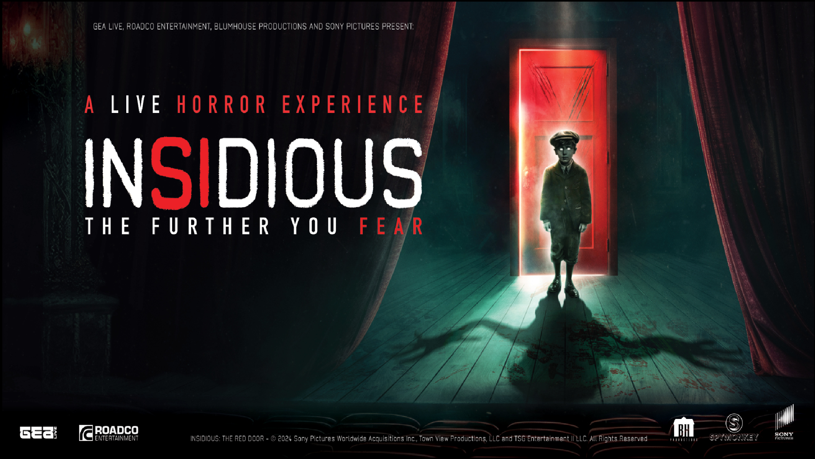 Insidious: The Further You Fear at The Santander Performing Arts Center – Reading, PA