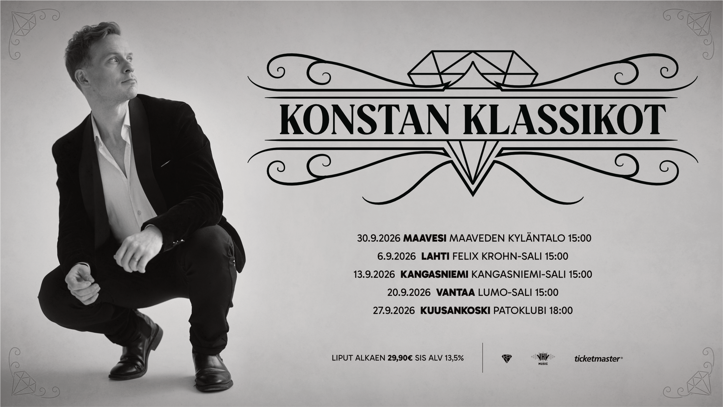 Konstan klassikot concerts and tour dates | GlobalGigMap