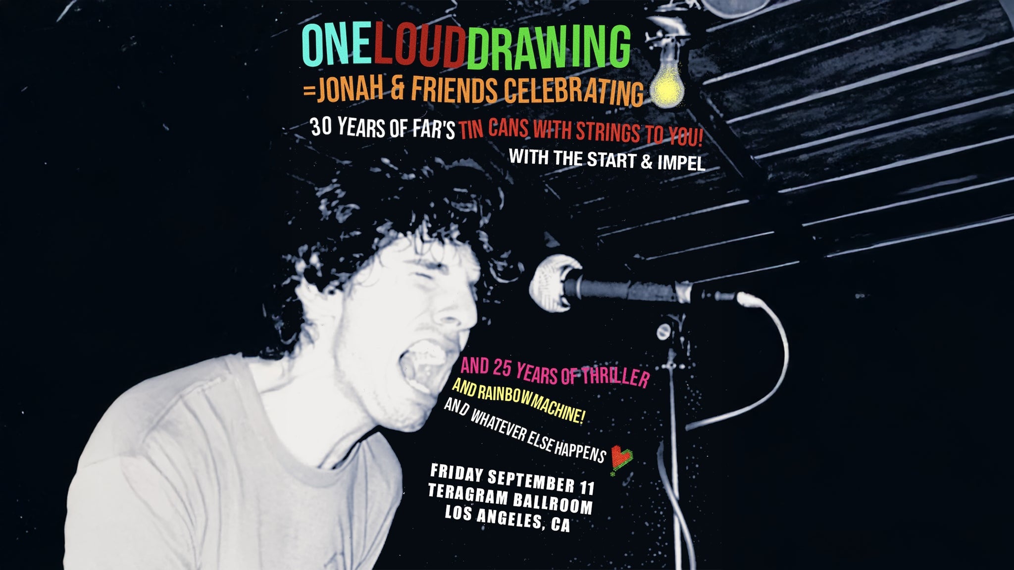 Jonah Matranga & Friends performing Far's Tin Cans With Strings To You concert image