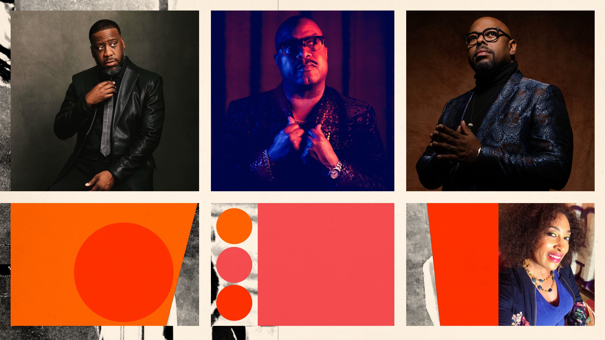 The Triumvirate: Robert Glasper. Christian McBride. Nicholas Payton. at New Orleans Jazz Market