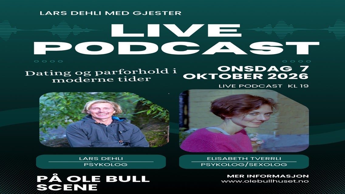 Live podcast med Lars Dehli med gjester