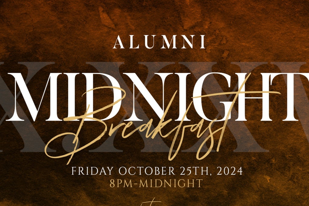 Savannah St Alumni Midnight Breakfast