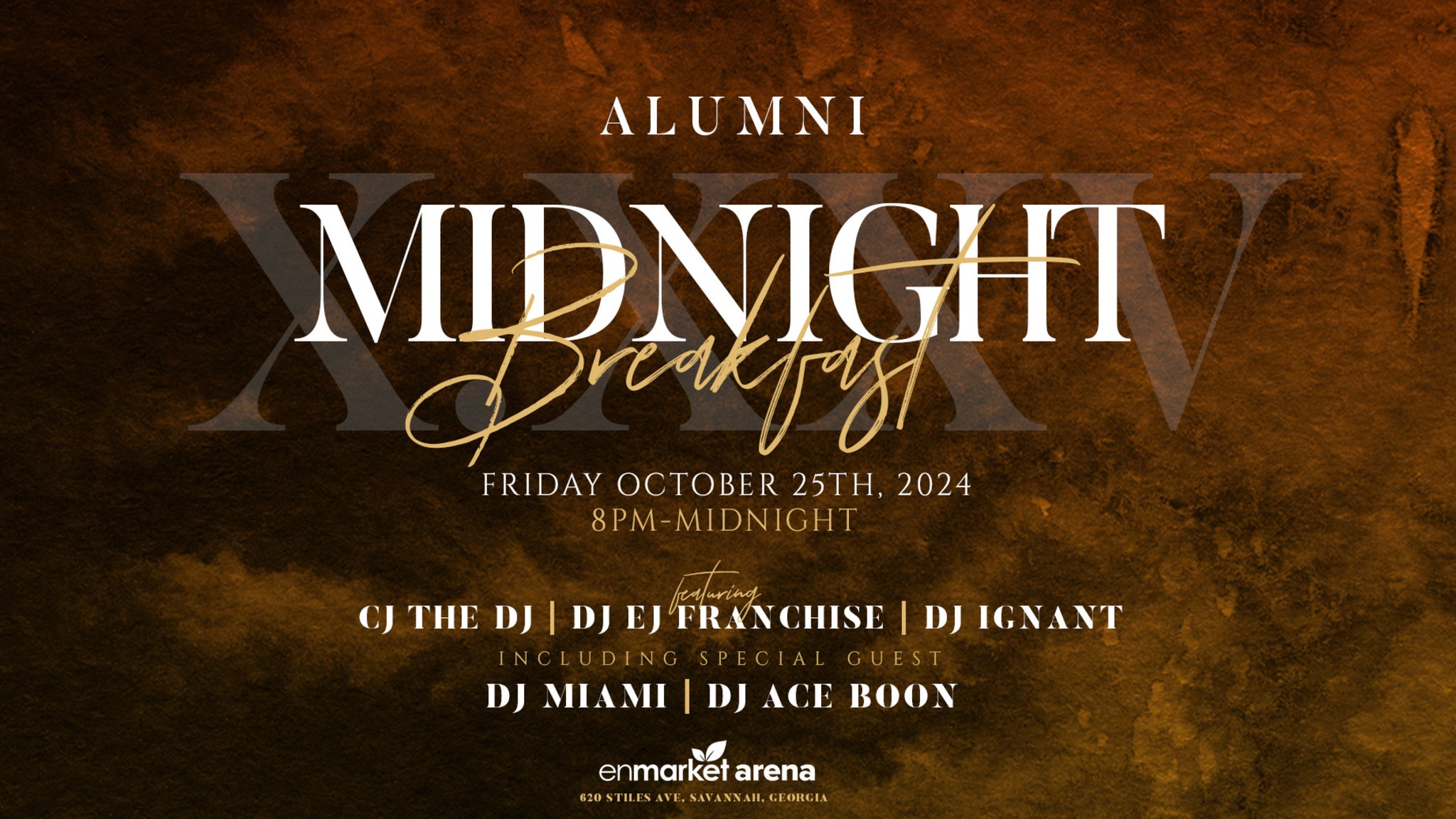 Savannah St Alumni Midnight Breakfast