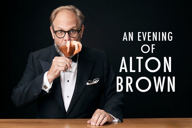 Presales to an evening of alton brown: members use these when buying pre-sale tickets