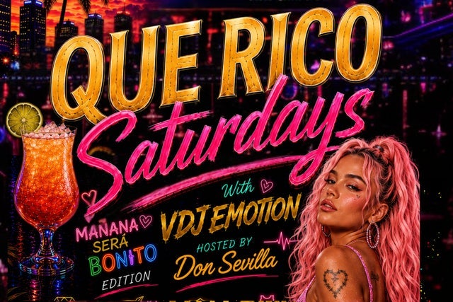 Que Rico Saturdays with VDJ Emotion by Sábado Gigante