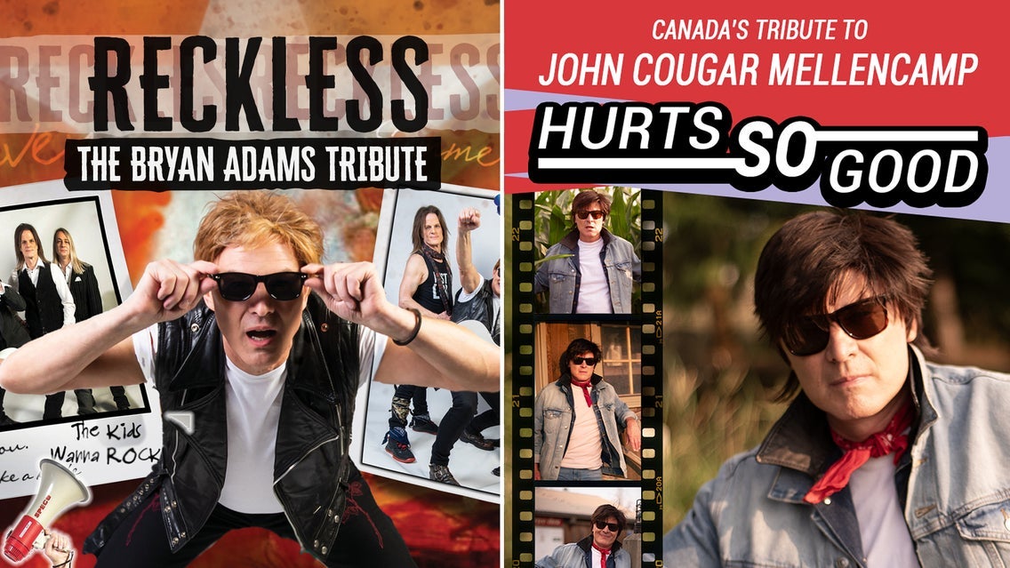 RECKLESS AND HURTS SO GOOD TRIBUTES TO BRYAN ADAMS AND JOHN MELLENCAMP - Image 1