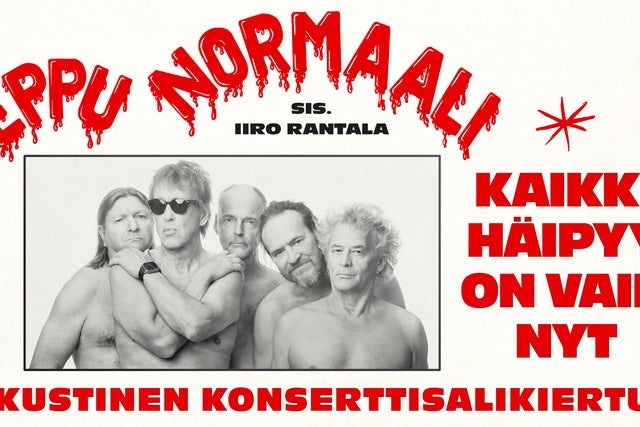 Ticket Reselling Eppu Normaali, Kaikki h&auml;ipyy, on vain nyt - akustinen konsertti