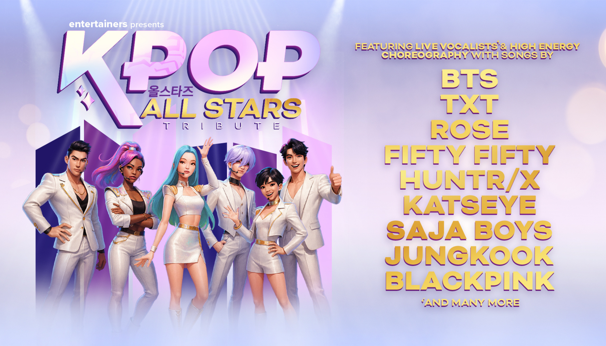 K-Pop All Stars Event Title Pic