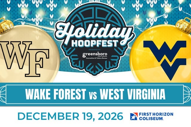 Presales to holiday hoopfest: wake forest vs west virginia men's basketball: members use these when buying pre-sale tickets