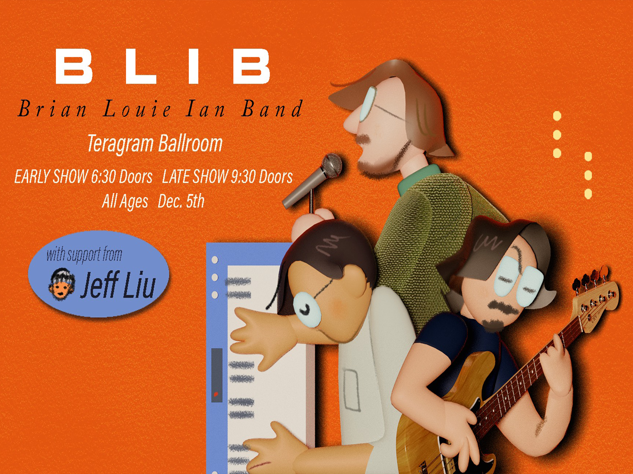 BLIB: Brian Louie Ian Band