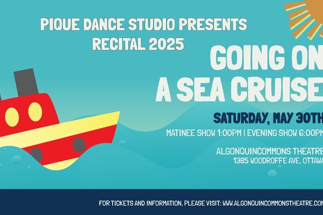 Presales to piqu&eacute; dance recital showcase: members use these when buying pre-sale tickets