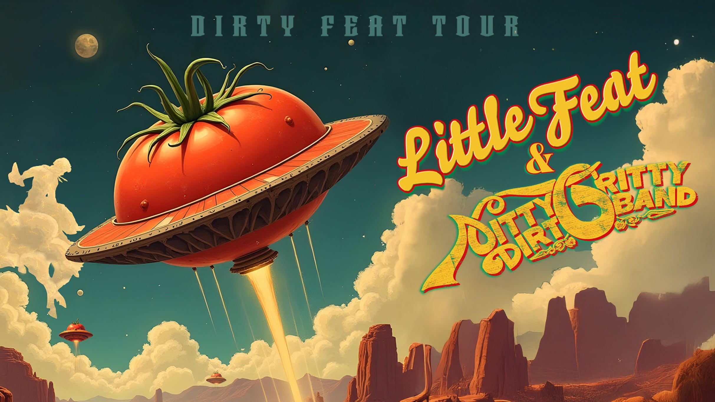 Little Feat & Nitty Gritty Dirt Band | Dirty Feat Tour at Kettlehouse Amphitheater – Bonner, MT