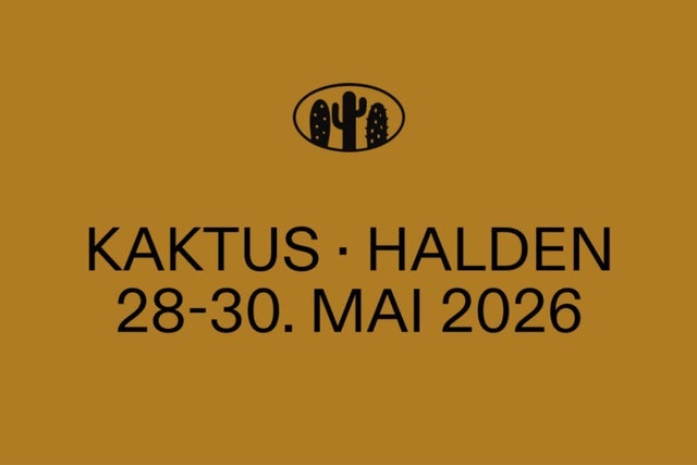 Ticket Reselling Kaktus: Helgepass 29.-30.Mai