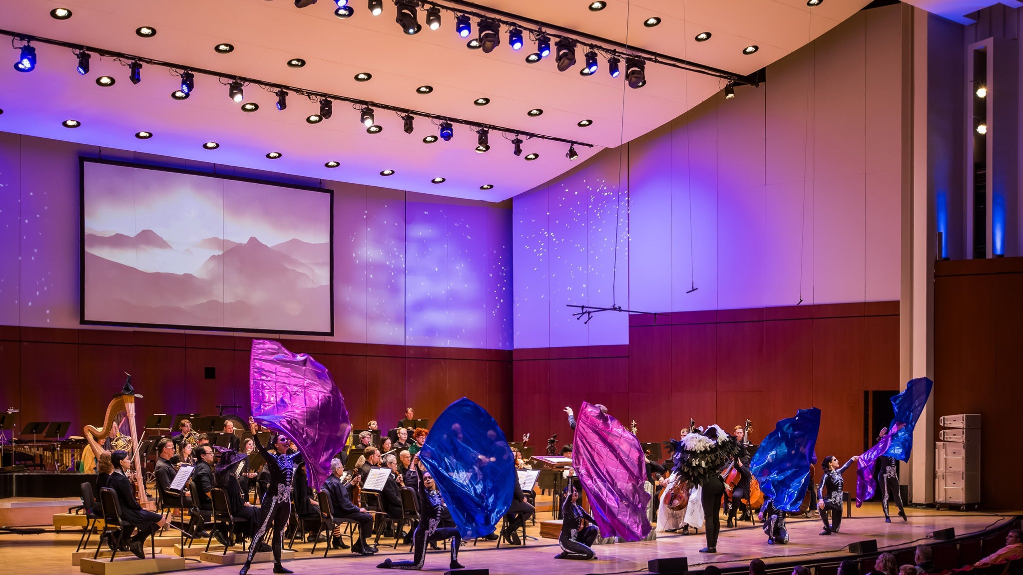 Students at the Symphony at Atlanta Symphony Hall