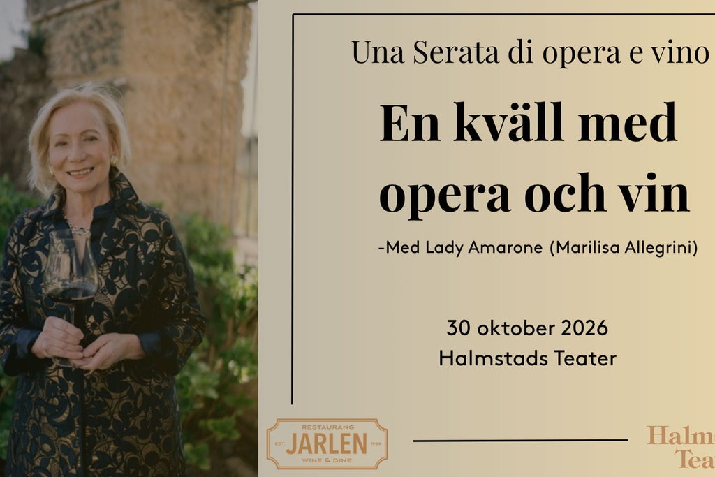 Una serata di opera e vino 2026 - En kväll med opera och vin