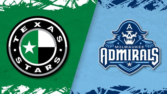 Texas Stars vs Milwaukee Admirals