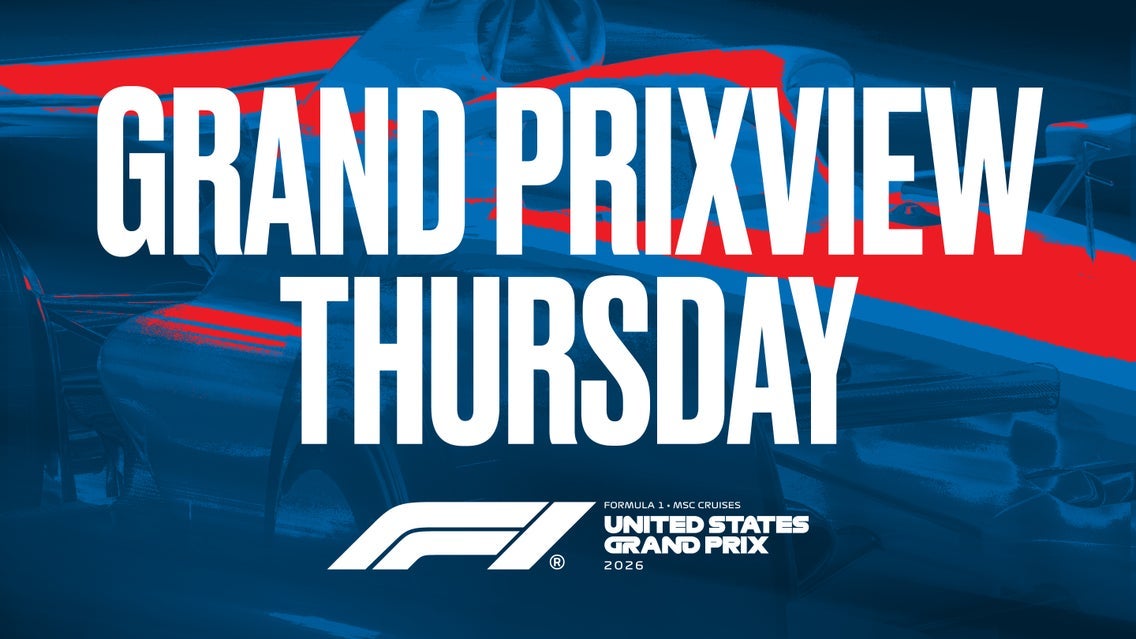 2026 Formula 1 USGP - Grand PrixView Thursday event image