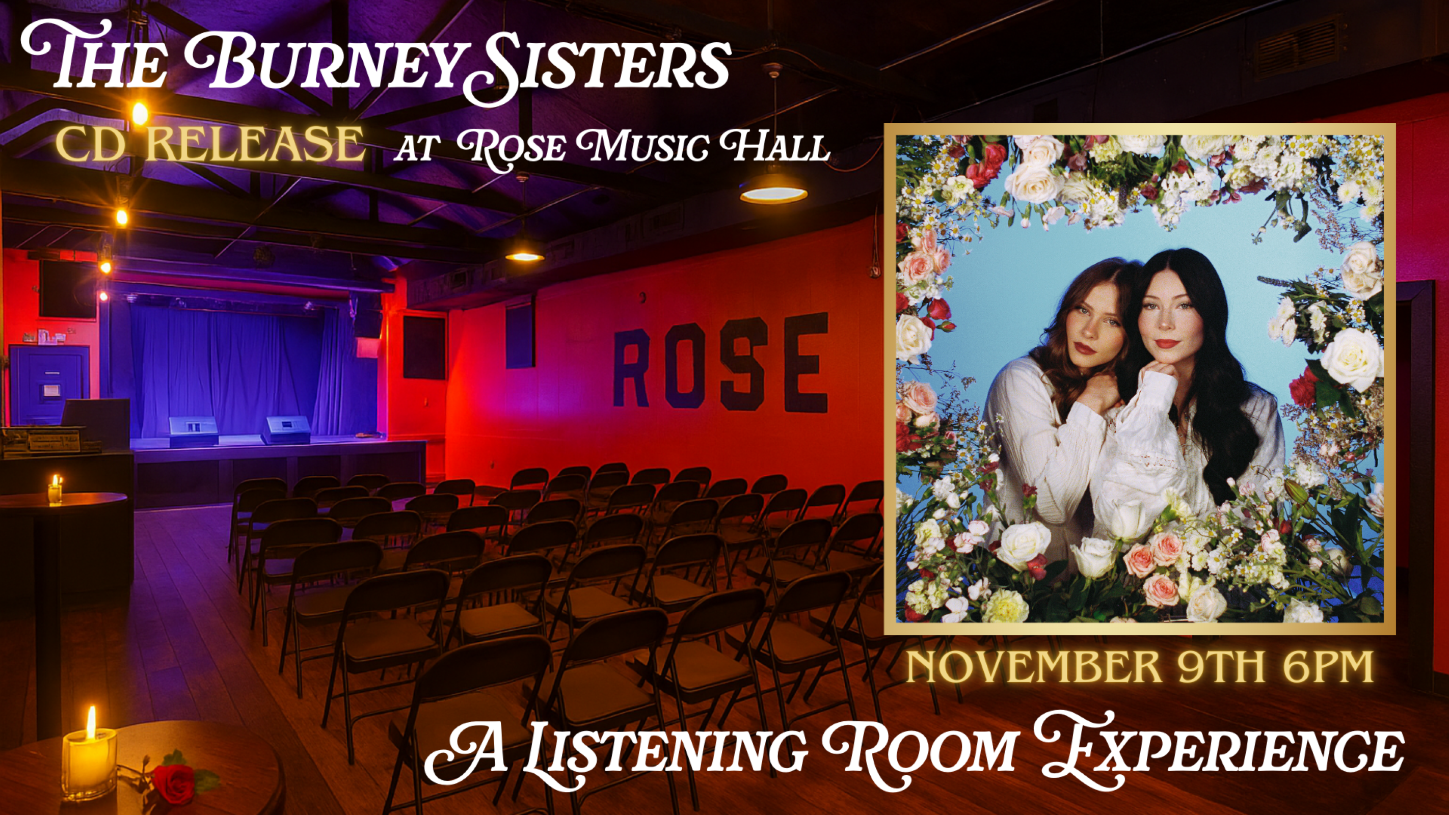 The Burney Sisters - CD Release