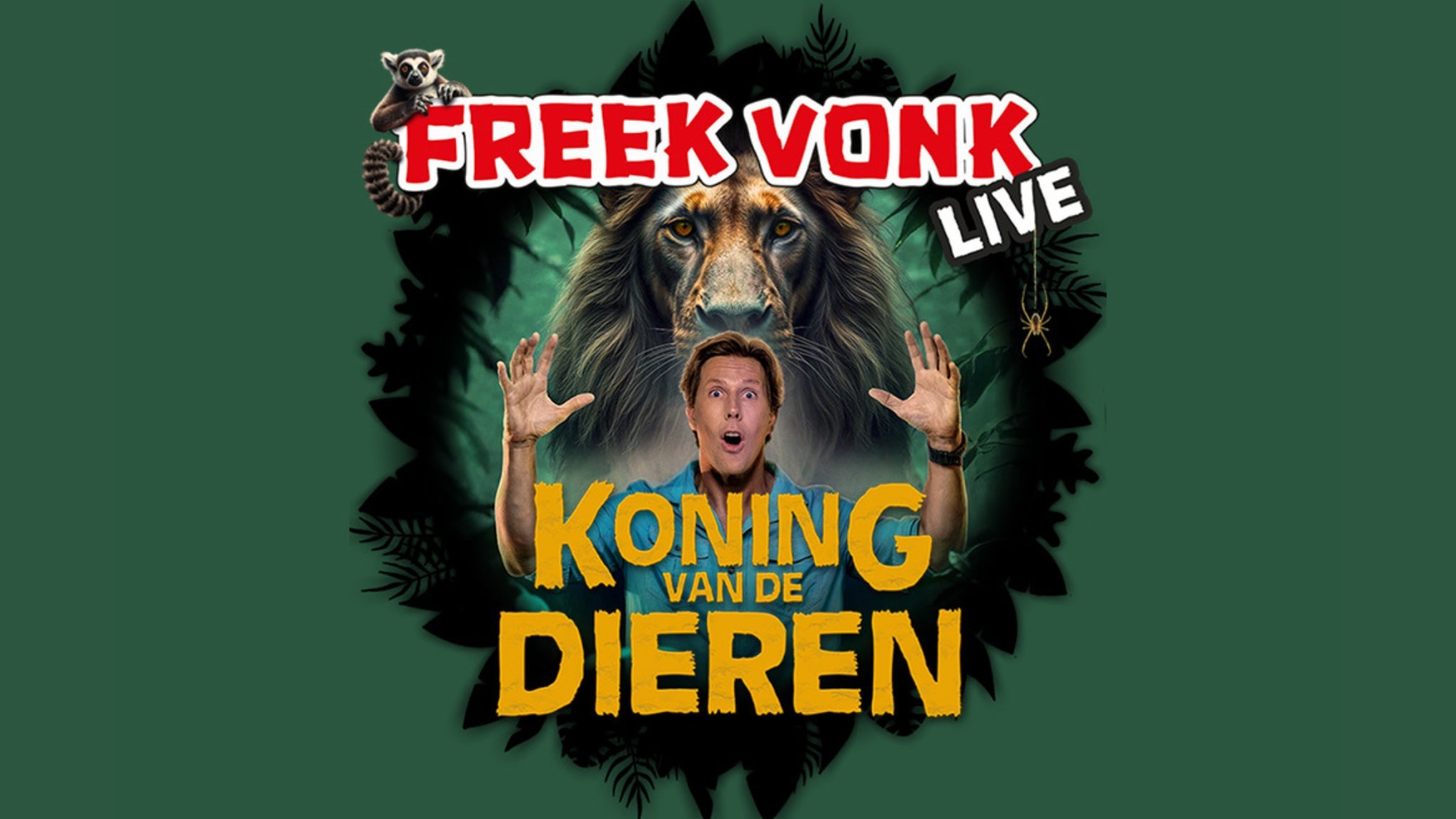 Freek Vonk Live "Koning van de Dieren" | Comfort Seats