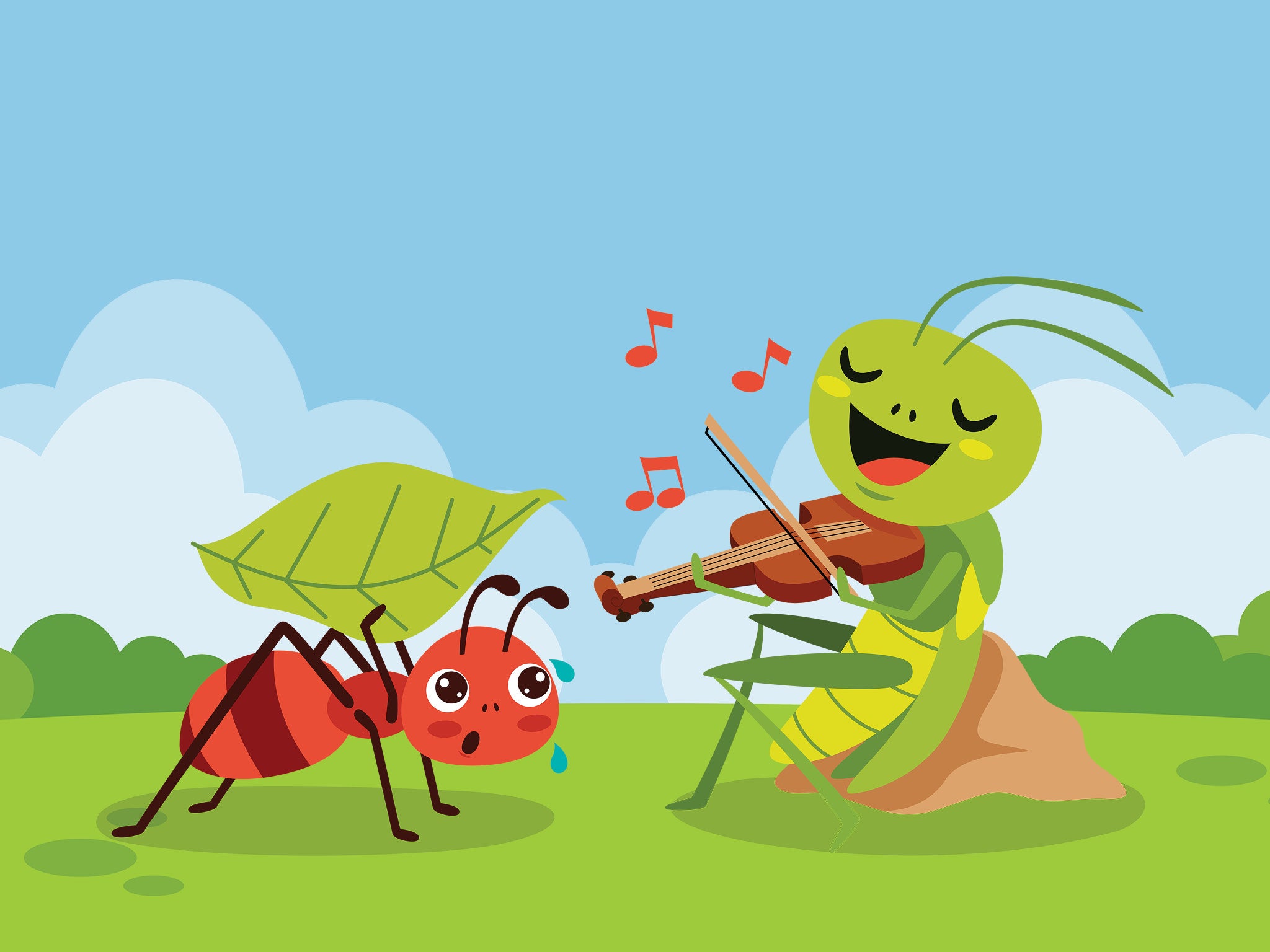 The Ant and the Grasshopper concert image