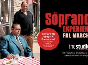 Soprano's Experience (and Trivia) with Joseph R. Gannascoli