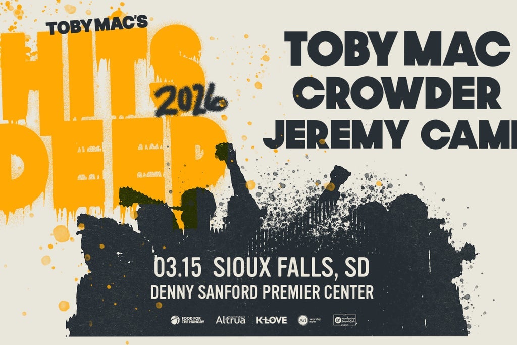 TOBYMAC with Crowder & Jeremy Camp: Hits Deep Tour