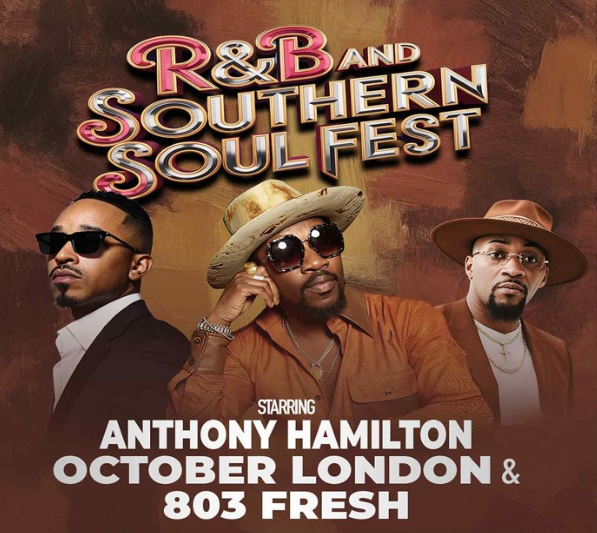 Image of Anthony Hamilton & October London: R&B and Southern Soul Fest