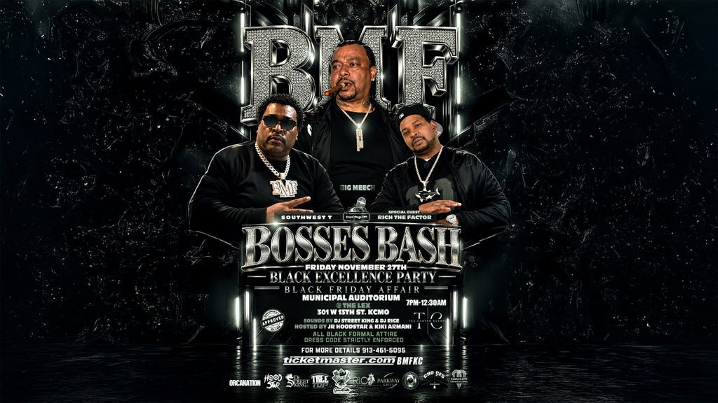 BMF BOSSES BASH "BLACK EXCELLENCE PARTY" BLACK FRIDAY