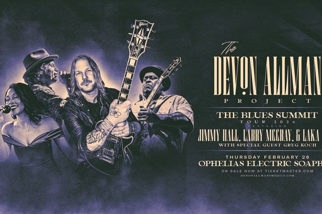 Devon Allman's Blues Summit ft. Jimmy Hall, Larry McCray & Laka Soul in Denver promotional photo for Black Friday / Cyber Monday Sale presale tickets offer