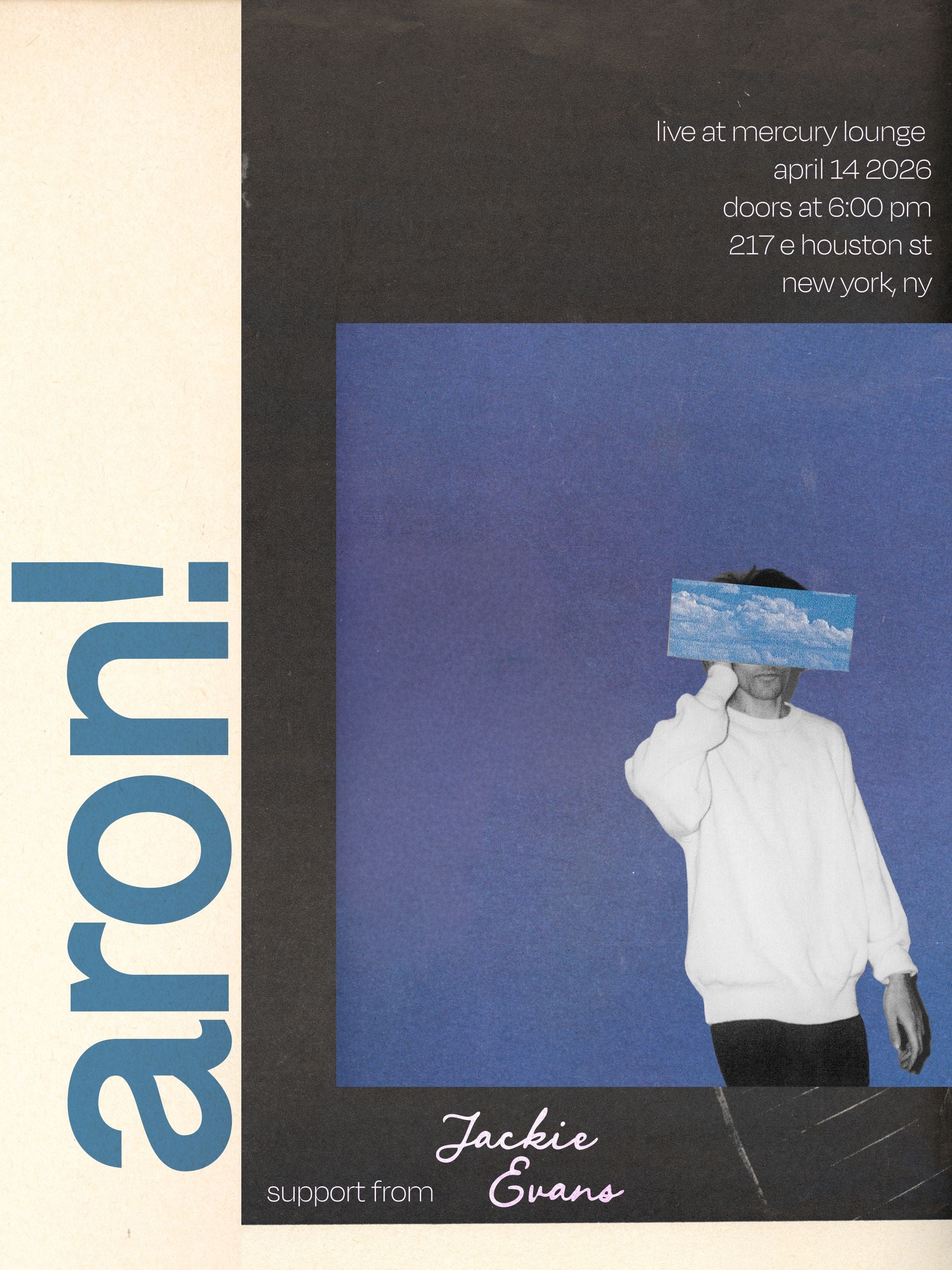 aron! at Mercury Lounge