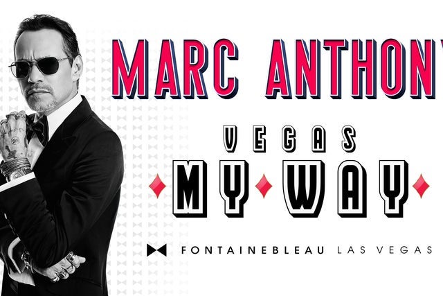 Official presale code Marc Anthony - Vegas... My Way!