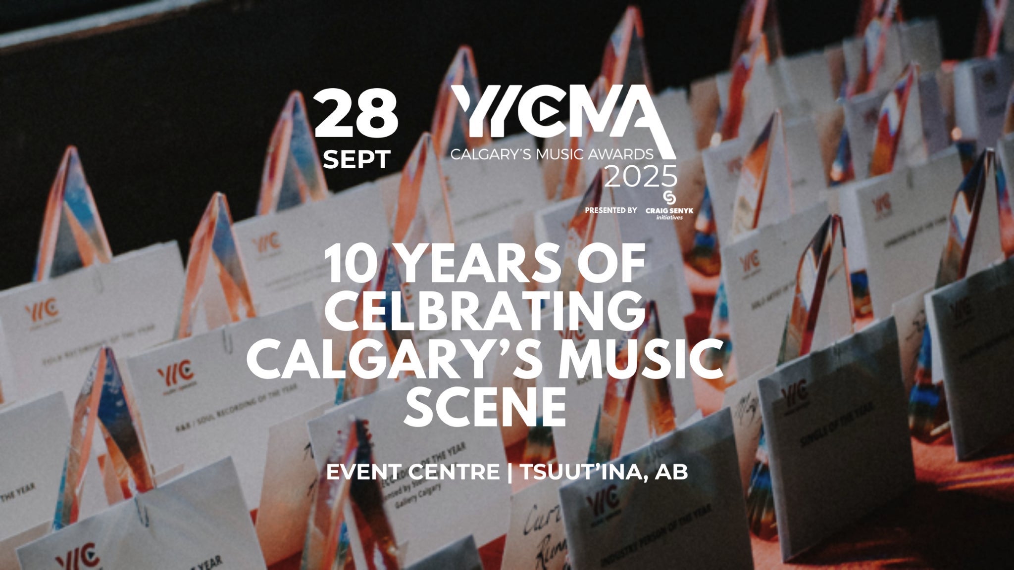 10th Annual YYC Music Awards – 2025 at Grey Eagle Event Centre – Calgary, Canada