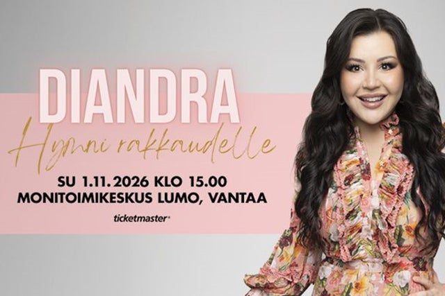 Diandra konsertti Hymni rakkaudelle