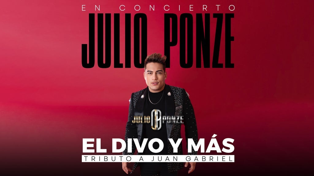 Imagen de Julio Ponze Tributo Juan Gabriel, proporcionada por Ticketmaster